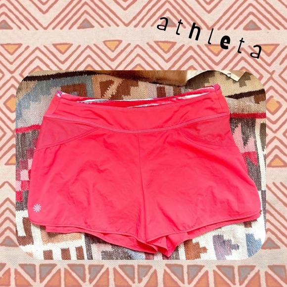 Athleta • red athletic stylish shorts - Picture 8 of 16